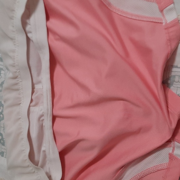 Nike Dri-fit Crossback Large Pink Athletic Tank Top - Picture 4 of 5